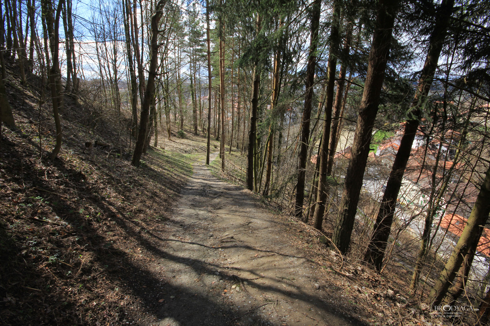 Road to Tour Rouge, Fribourg